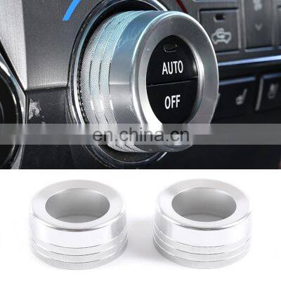 Suitable for Toyota Tantu Mid-control Air Conditioner Knob Decoration Protection Accessories Aluminum Alloy photo-3