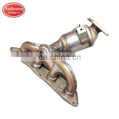 XUGUANG Hot sale direct fit exhaust manifold front section catalytic converter for Greatwall FLORID