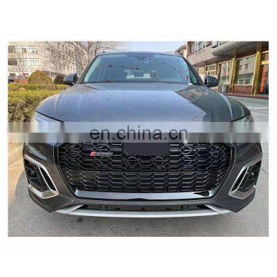 RSQ5 2022 Front Grill for Audi Q5 Honeycomb Auto Grill Refit Q5 SQ5 RSQ5 Car Grill Modification 2022 2023 2024 photo-4