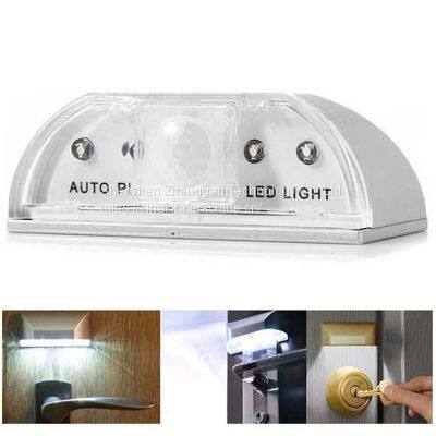 Wireless Keyhole Motion Sensor Detector LED Light Lamp Auto PIR Door Hole Key Perfect Infrared For Kitchen Living Room Bedroom