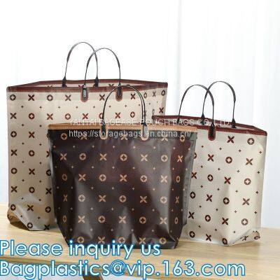 Soft Loop Handle 100% Biodegradable Plastic Bags Plastic Bag Biodegradable, COMPOSTABLE photo-4