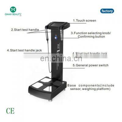 2022 new style body composition analyzer/body composition analyzer with printer for salon clinic home use