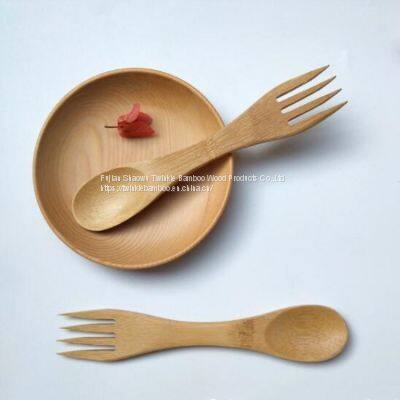 Bamboo Spork Wholesale China Twinkle Bamboo Manufacturer China Supplier photo-2