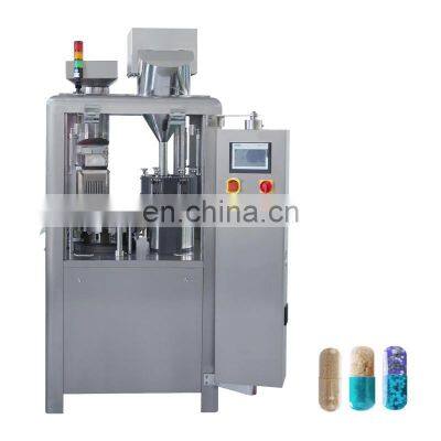 hot selling Size #00 semi-automatic capsule powder filling machine