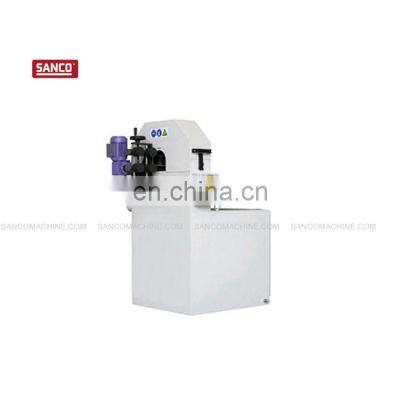 metal steel pipe tube straight curve glazing machine KR-PG Metal polishing Equip finishing machine wheeled polishing machine