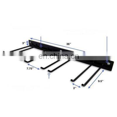 Custom Metal Skateboard Shelf Easy Assemble Wooden Skateboard Shelf Skateboard Display Rack photo-4