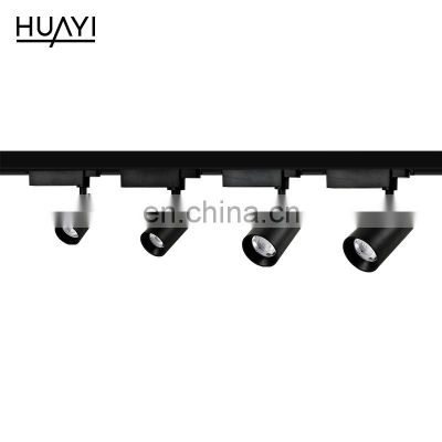 HUAYI Wholesale Magnetic Adjustable COB 15w 20w 25w 30w 35w 40w Commercial Shops LED Track Light