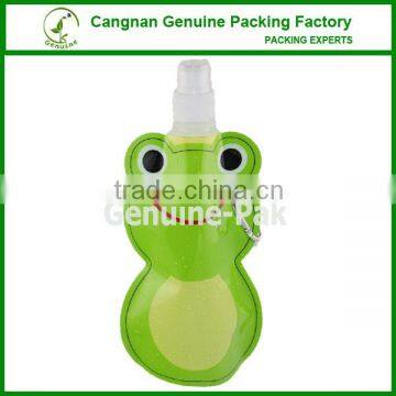 frog shape children water bottle