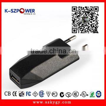 2016 G-series 10.5W K- 052100 dc5v 2000ma charger for ipad with CE UL FCC GS