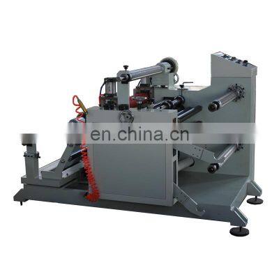 PP PVC PET PE Plastic Film Label Paper Foam Fabric Roll Slitting Rewinding Machine photo-2