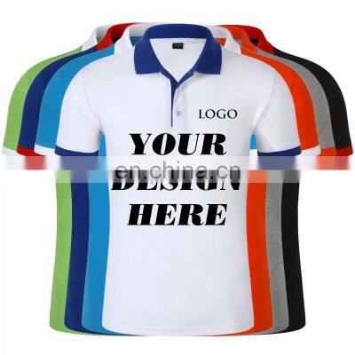 Wholesale high quality polo T-shirts for Men custom pattern logo premium designs comfortable fitting OEM ODM