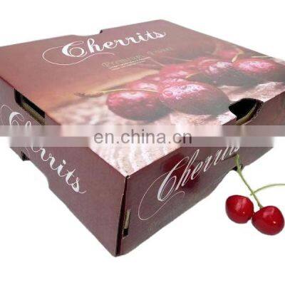 Custom Promotion Services Custom Cardboard Ornament Storage Bags Corrugated Fruit Packaging Boxes Bag For Food photo-2