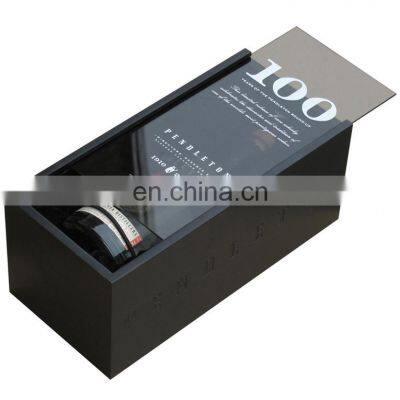 Fashion High Quality wooden wine bottle packaging box