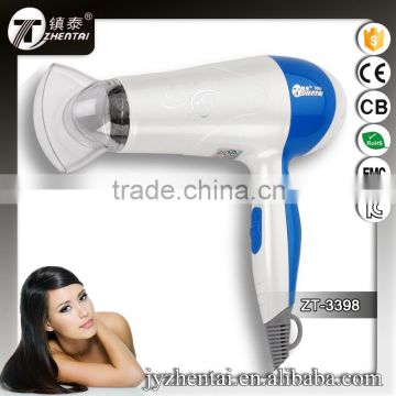 Dual Voltage Hair Dryer for Travel Portable with CE/GS/RoHS for 2015