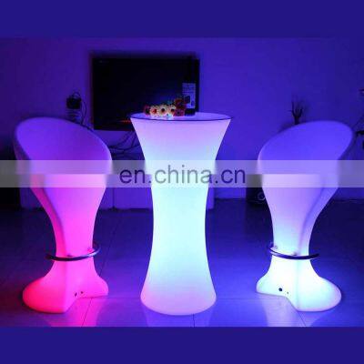 Night Club Furniture Beach Cube Chairs Wine Drink Bar Tables Cocktail Bar Counter Adjustable Bar Stool