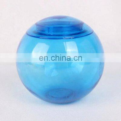 Novelty Ball Shape Bottle Plastic Round Drinking Glasses With Lid