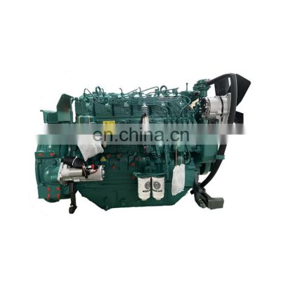 Water cooled 6 cylinders 144KW 200HP weichai WP6B144E201 machines engine for pump