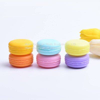 PP Macaron Empty Mini Lip Container White Plastic Cream Jar for Cosmetic for Personal Care photo-5