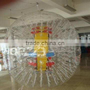 China Cheap Kids and Adults Inflatable Land Body Zorb Ball Grass Rolling Balls Outdoor Sports Games for Sale photo-4