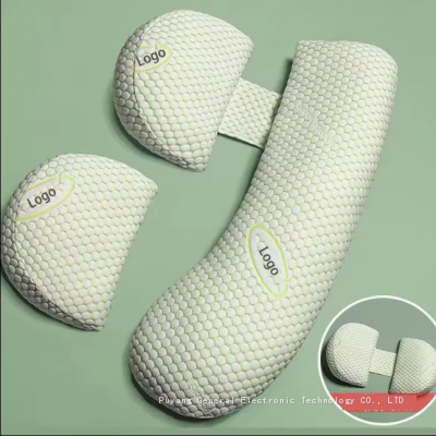 Pregnancy Pillow, Pregnancy Body Pillow for Sleeping，Luxury Maternity Pillow Support for Pregnant Women, Pregnancy Must Haves, Side Sleeper Pillows photo-3