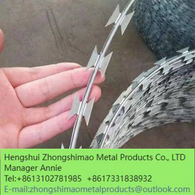 Hot-dip zinc plating barbed wire