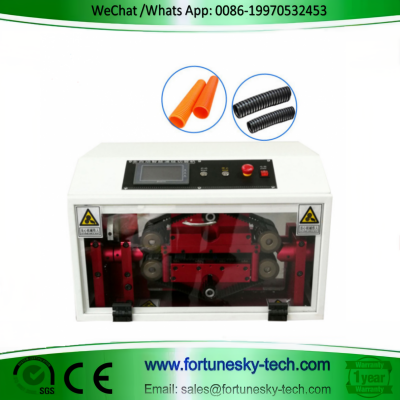 HWN-86A Automatic Non Split Wire Loom Tubing Cutting Machine