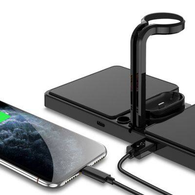 Manufacturer Hot Selling New 5 in 1 Multifunctional Mobile Phone Charger Wireless Charger photo-5