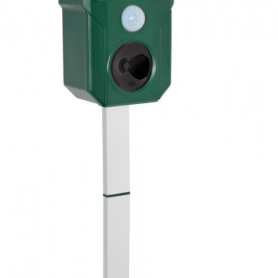 Solar Electronic Rodent Repellent, Ultrasonic Snake Repellent, Outdoor New Energy Repellent for Stray Dogs and Cats（Wechat:13510231336） photo-2