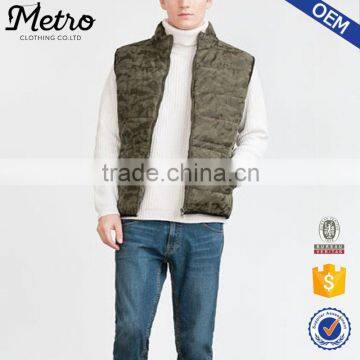 Wholesale Cuctom Cheap Mens New Style Mens Camouflage Waistcoat