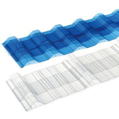 PVC гофрированная пластина