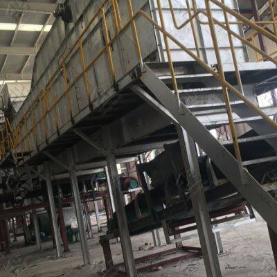 Máquina de clasificación de residuos de vertederos. Planta de reciclaje de clasificación de residuos urbanos.