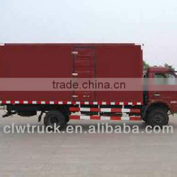 Hot Sale 4X2 dongfeng trucks for sale, Dongfeng 6 Tons Van Cargo Truck