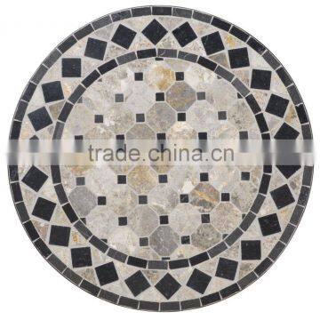 New design mosaic top table outdoor yard furniture