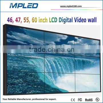 Cheap price rental lcd video wall video for indoor advertising and control center