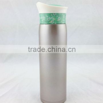 Stainless steel 18 8 vacuum water bottle 600ML