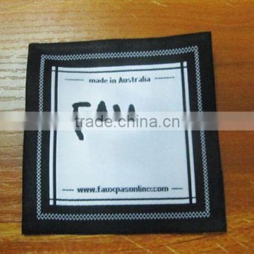 Reasonable Price woven main labels for garments