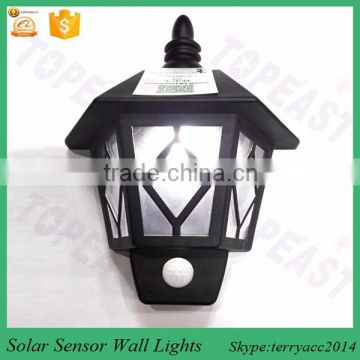 Solar Garden light LED PIR Motion Sensor Wall Light