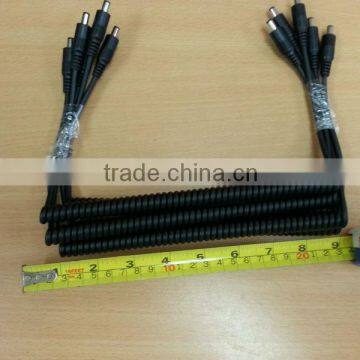 26Core 0.16 Tin Copper al cable with 4.0mm Colided Solder & molding DC jack power cable