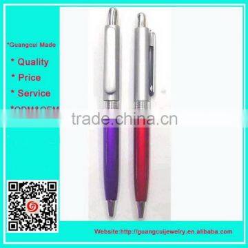 New design advertising slogan pen