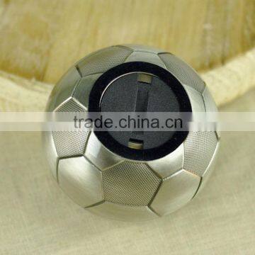 Metal Crafts Zinc Alloy Coin Saving Pot Football Shape photo-2