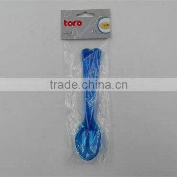4pc Plastic Spoons