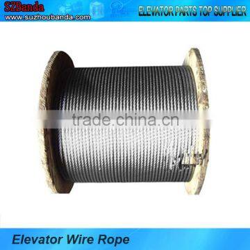 Elevator steel wire rope 6*19