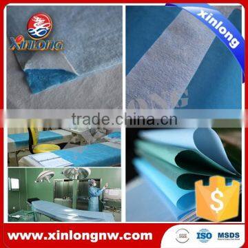 pe film laminated non woven fabric