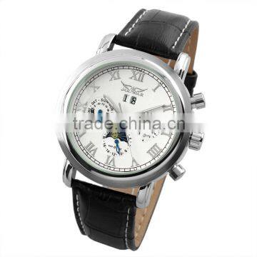 Ess Brand Fashion Watch 6 Hands Self-Wind UP Mechanical Watch WM186