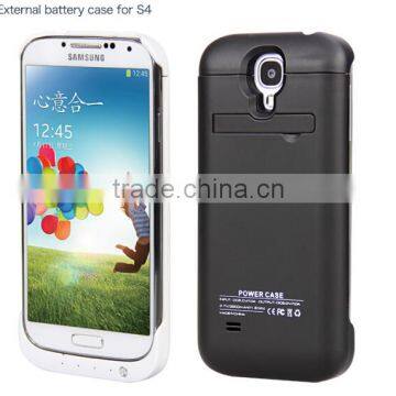 Hot sell external back battery case for Samsung galaxy S4 3200mAh