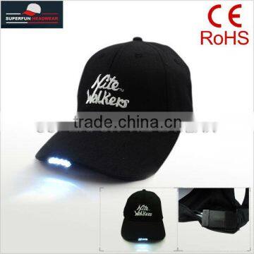 professional producing custom LED lights hats