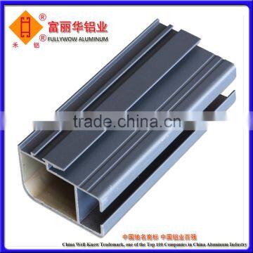 Powder Coated / Wood Grain Aluminum Window Profiles for Aluminum Casement Windows and Aluminum Sliding Windows