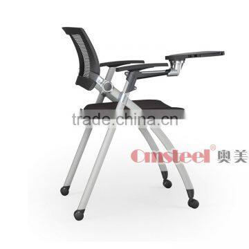 Office Training Chair Furniture Conference Chair With Writing Tablet photo-4