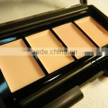 Make up concealer! 4 colors concealer compact , long lasting,shading function, waterproof feature, cosmetics & make up concealer