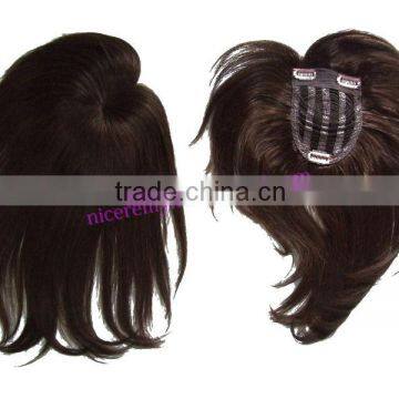 cheap indian hair pieces for top of head